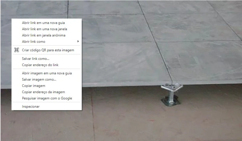 Piso elevado carpete placa