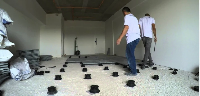 Preço piso elevado em aço